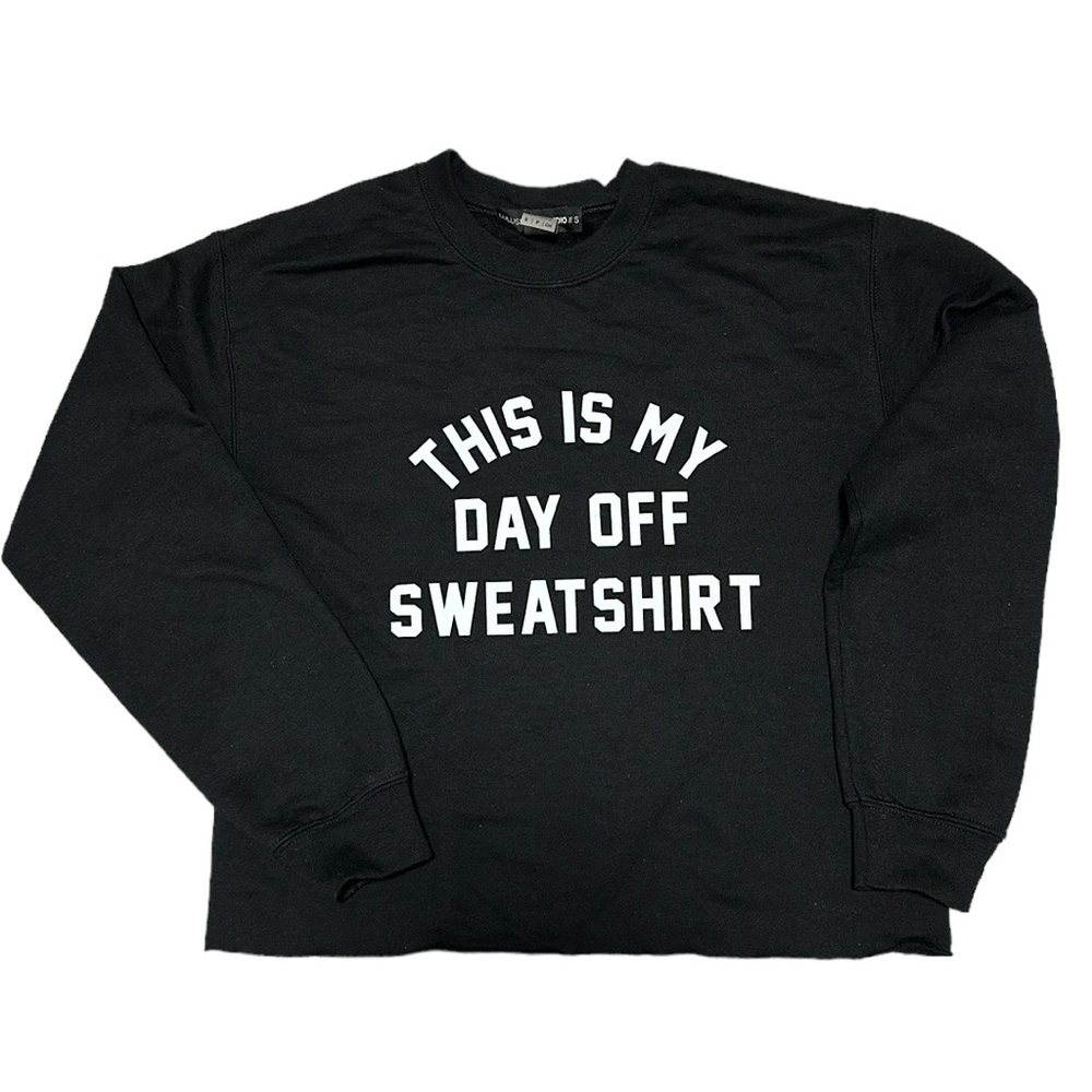 Crop sweatshirt